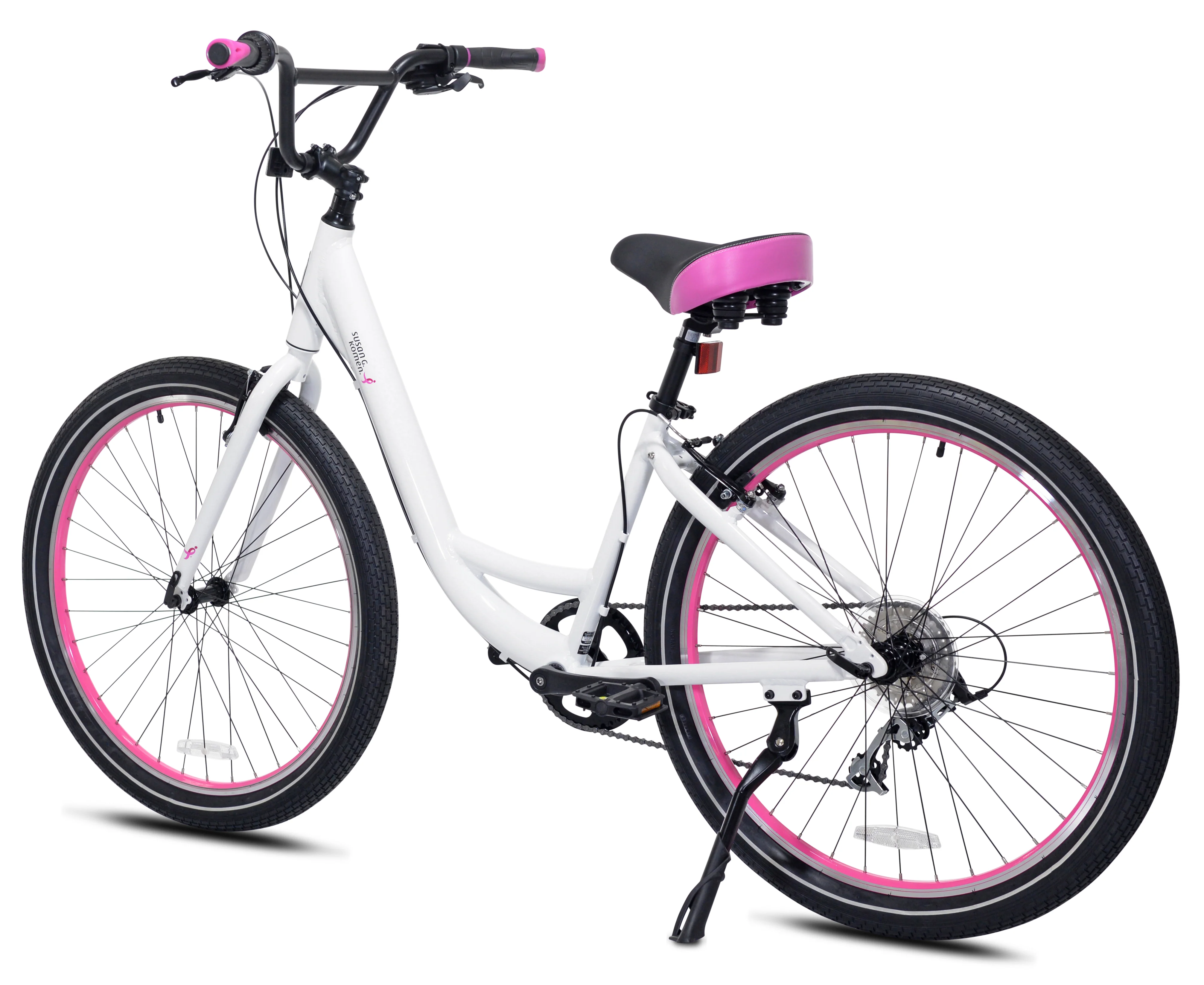 27.5" HAVEN SUSAN G. KOMEN 8 | STEP-THRU BEACH CRUISER - Image 3