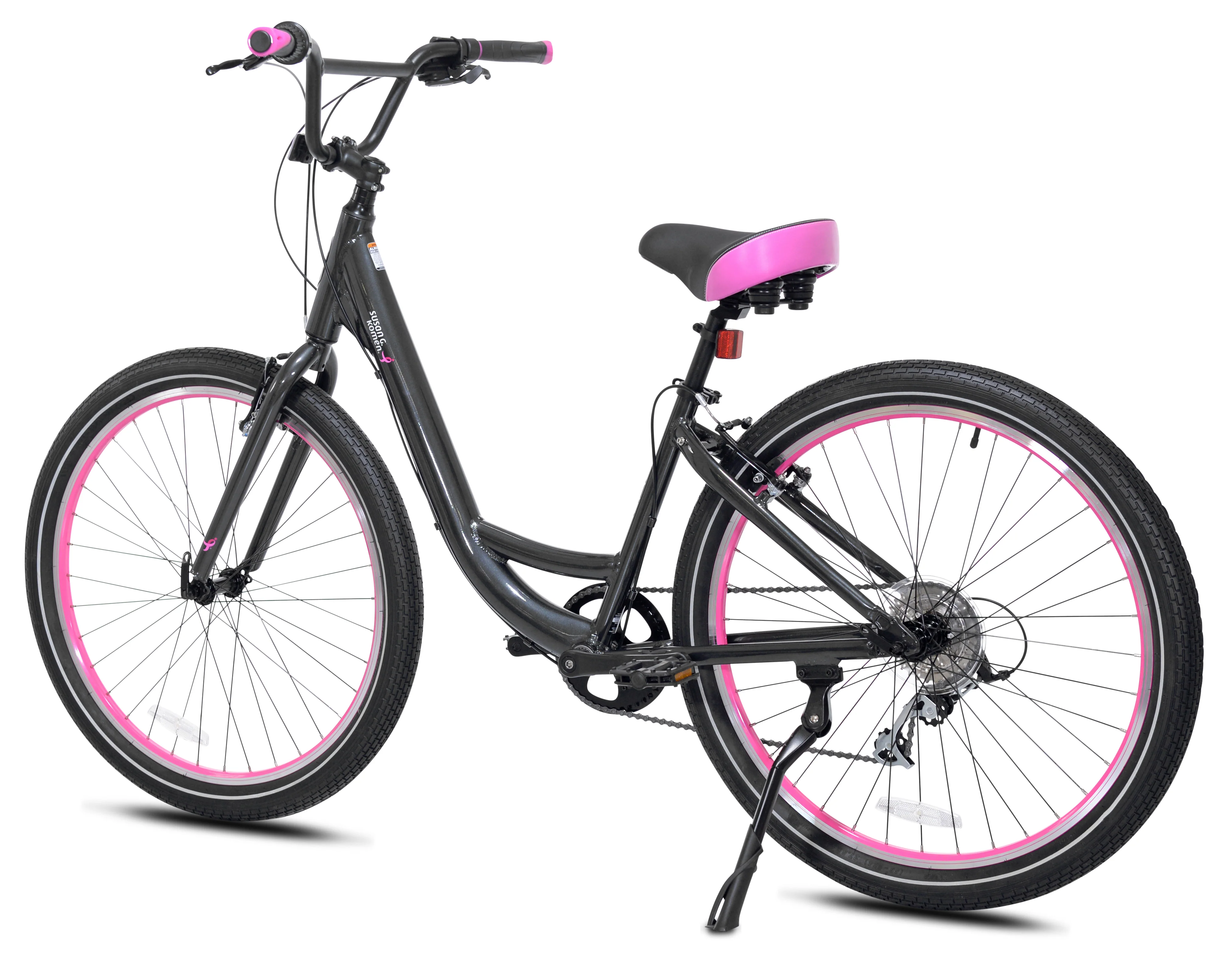 27.5" HAVEN SUSAN G. KOMEN 8 | STEP-THRU BEACH CRUISER - Image 6