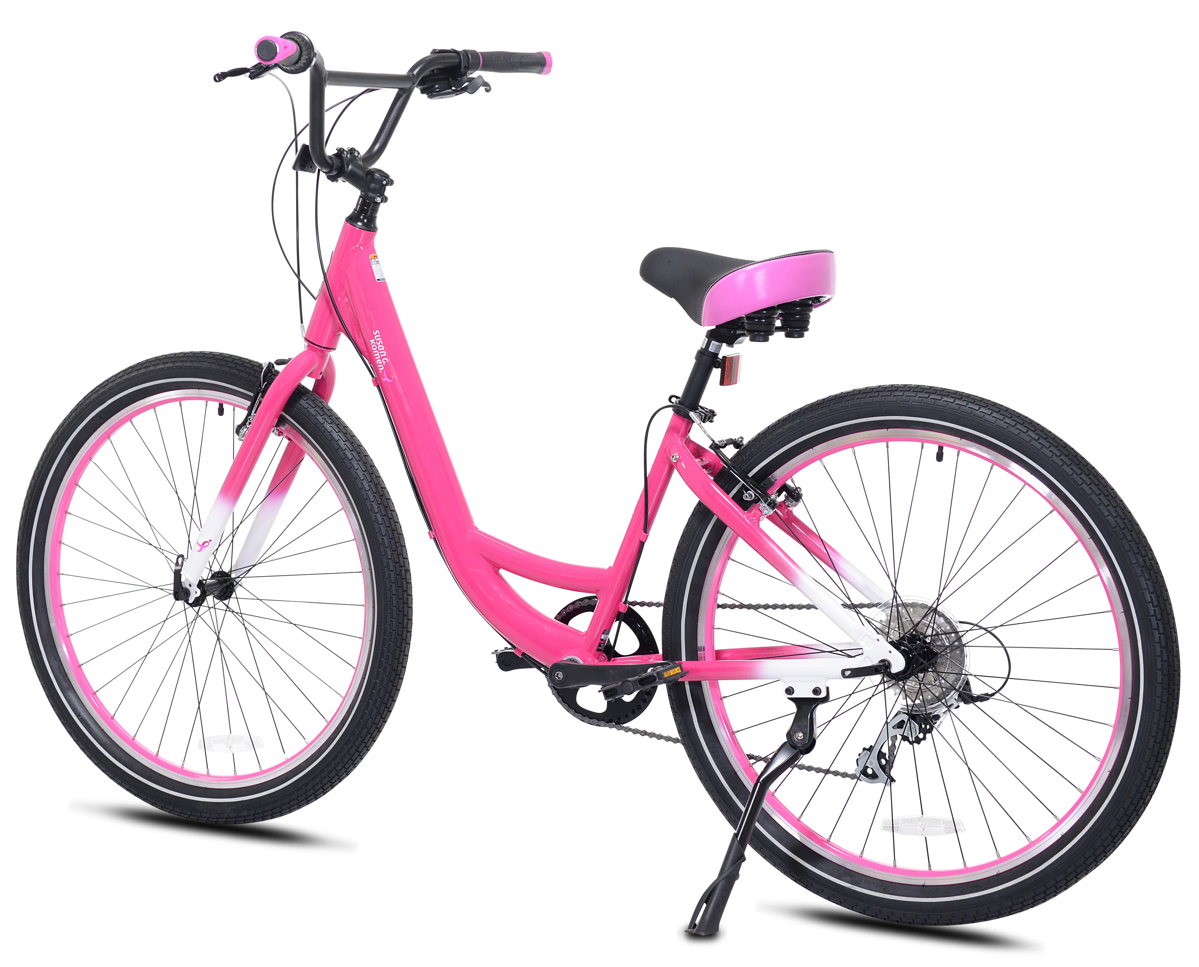 27.5" HAVEN SUSAN G. KOMEN 8 | STEP-THRU BEACH CRUISER - Image 9